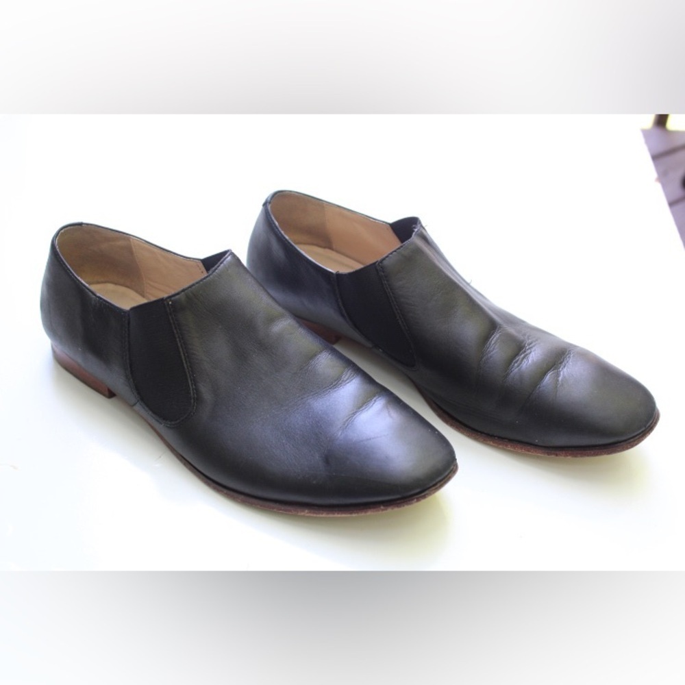 Cole Haan slip on ankle boote